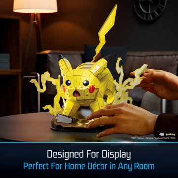 4D Build Pokémon Pikachu 3D Puzzle Model Kit, 201 pc
