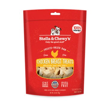 Stella & Chewy's Freeze Dried Raw Dog Treats - Chicken Breast, 2.75 oz