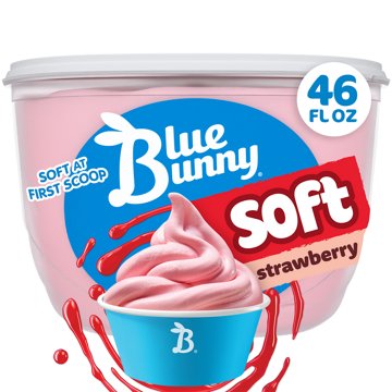 Blue Bunny Soft Strawberry Frozen Dairy Dessert