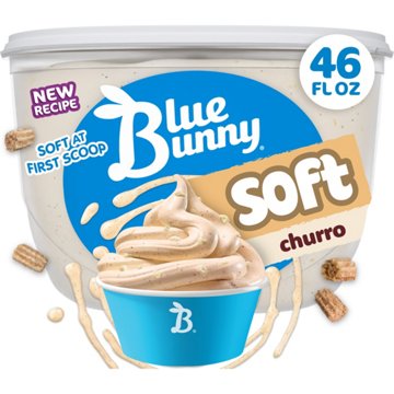 Blue Bunny Soft Churro Frozen Dairy Dessert