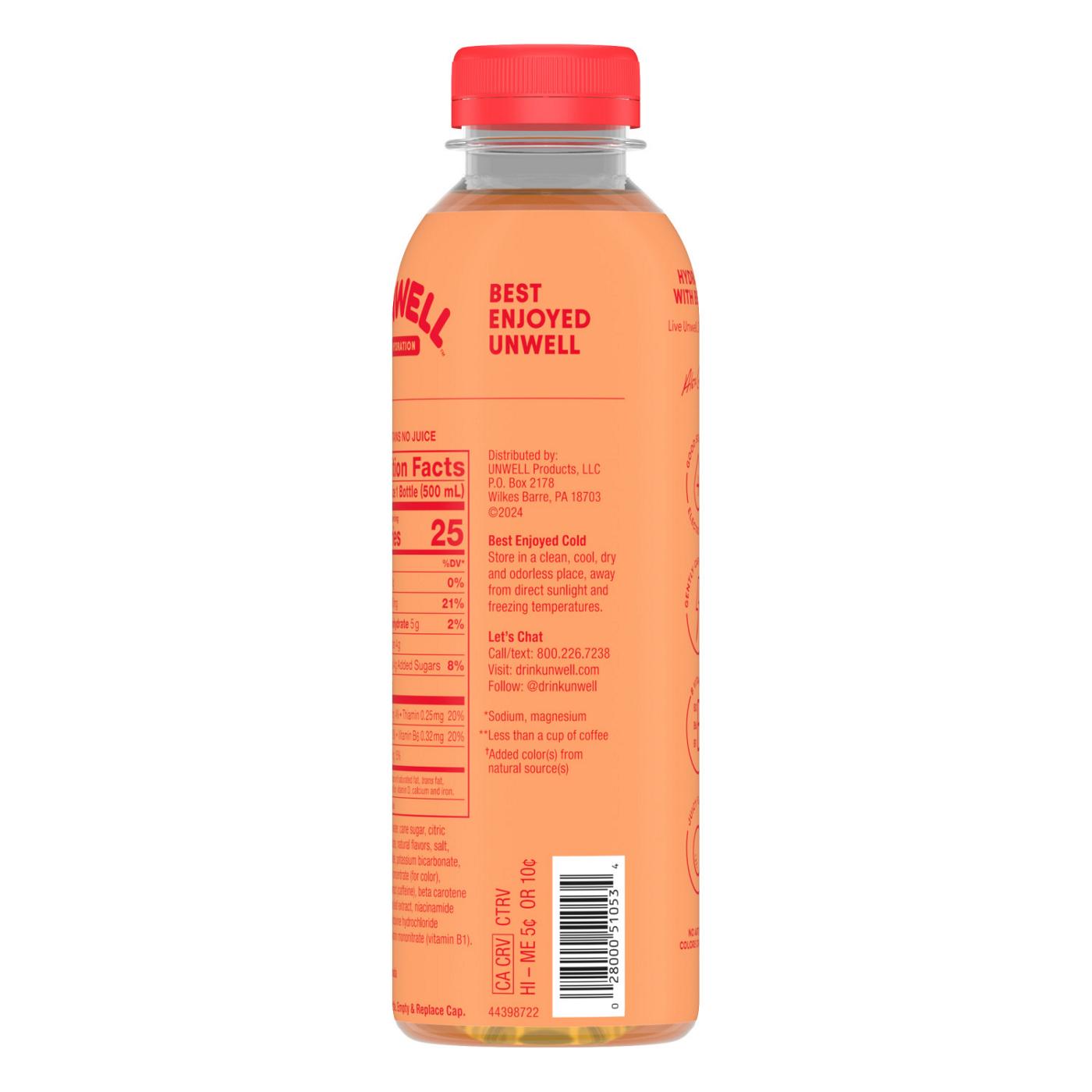 Unwell Hydration Electrolyte Drink + Focus - Orange Hibiscus; image 7 of 8
