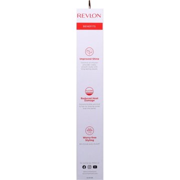 Revlon Smoothstay 1in Heated Silicone Round Hair Styling Brush