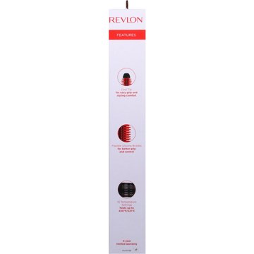 Revlon Smoothstay 1in Heated Silicone Round Hair Styling Brush