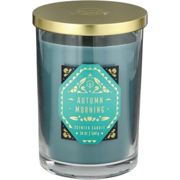 Destination Holiday Autumn Mornings Scented 2 Wick Jar Candle, 20 oz