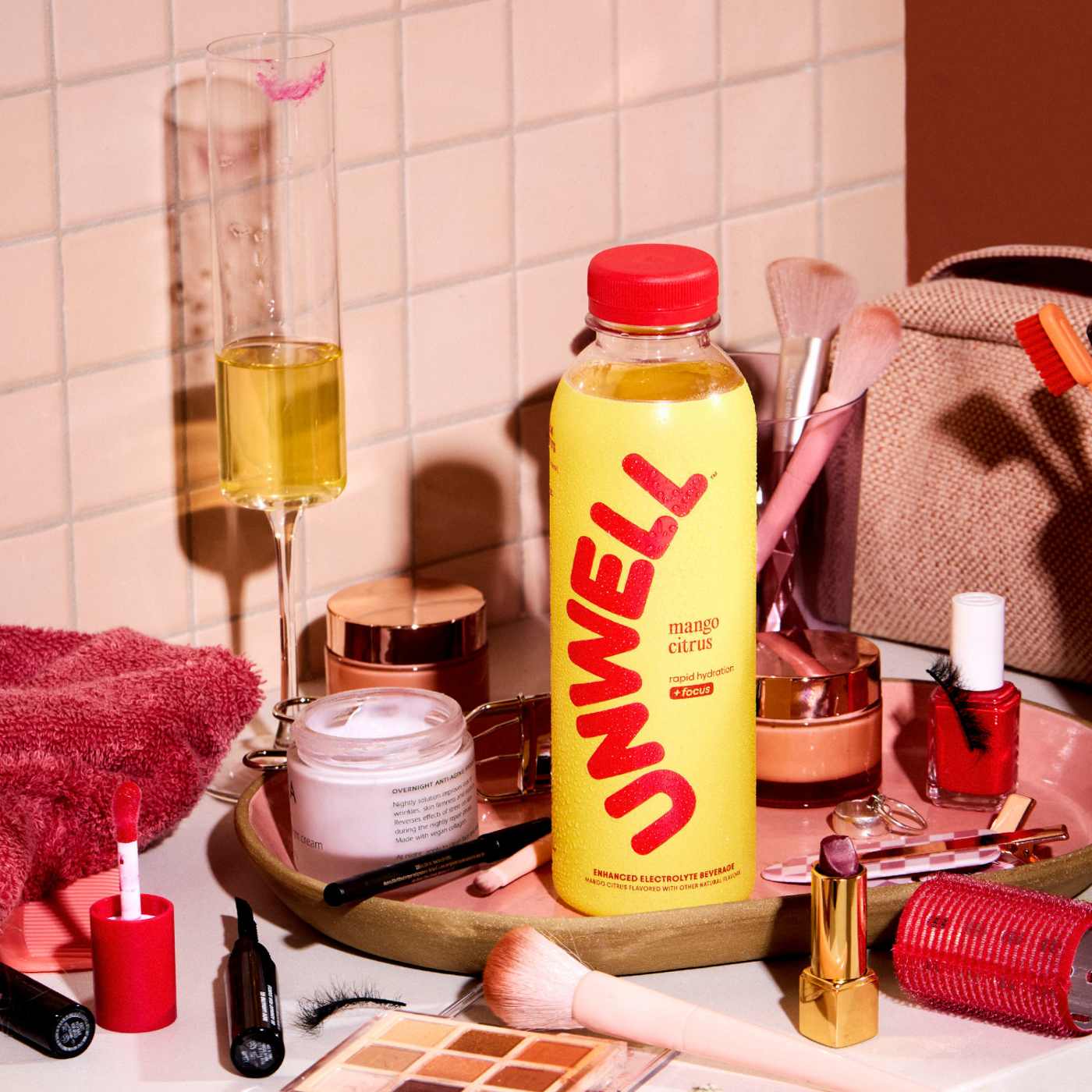 Unwell Hydration Electrolyte Drink + Focus - Mango Citrus; image 7 of 8