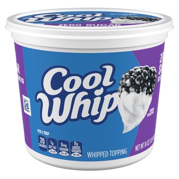 Cool Whip Zero Sugar Whipped Topping, 16 oz