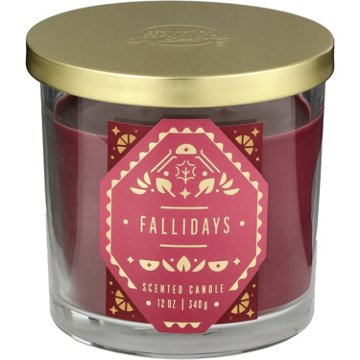Destination Holiday Fallidays Scented 2 Wick Jar Candle, 12 oz