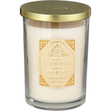 Destination Holiday Pumpkinilla Scented 2 Wick Jar Candle, 20 oz