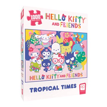 The Op Games Hello Kitty & Friends Tropical Time Jigsaw Puzzle, 1000 pc