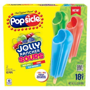 Popsicle Jolly Rancher Sours Ice Pops