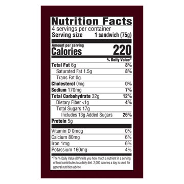 Breyers Campfire Collection S'mores Frozen Dairy Dessert Sandwiches, 4 ct