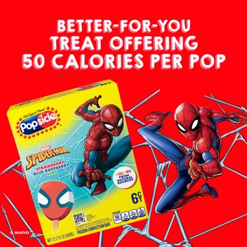 Popsicle Marvel Spider-Man Bars