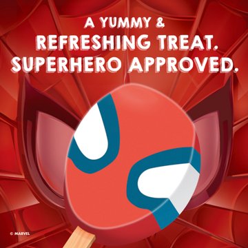 Popsicle Marvel Spider-Man Bars