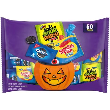 Sour Patch Kids, Swedish Fish & Oreo Assorted Halloween Candy