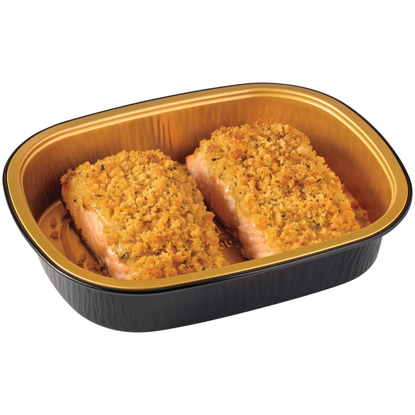 Meal Simple by H-E-B Garlic Aoili Crusted Salmon Portion; image 4 of 4