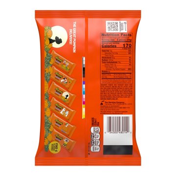 Reese's Milk Chocolate Snack Size Peanut Butter Pumpkins Halloween Candy