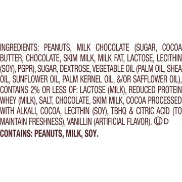 Reese's Milk Chocolate Snack Size Peanut Butter Pumpkins Halloween Candy
