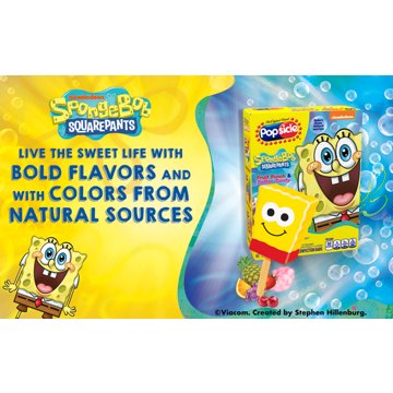 Popsicle Spongebob Squarepants Bars