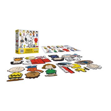 RoseArt Peanuts Multi Shaped Puzzles, 500 pc