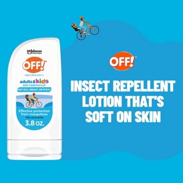 OFF! Adult & Kids Insect Repellent 11 Lotion, 3.8 oz