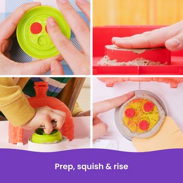 Kinetic Sand Squish Pizza Kit