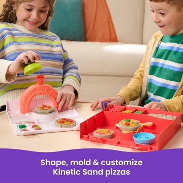 Kinetic Sand Squish Pizza Kit