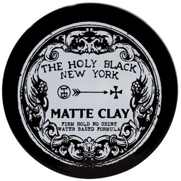 The Holy Black Matte Hair Styling Clay