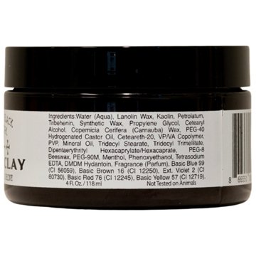 The Holy Black Matte Hair Styling Clay