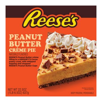 Reese's Peanut Butter Creme Pie, 22.5 oz