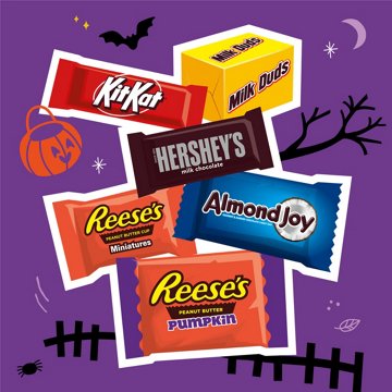 Hershey's Assorted Halloween Candy Bulk Variety Bag