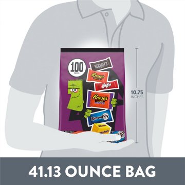 Hershey's Assorted Halloween Candy Bulk Variety Bag