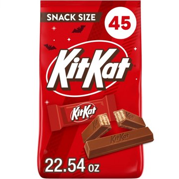 Kit Kat Milk Chocolate Wafer Snack Size Halloween Candy Bag