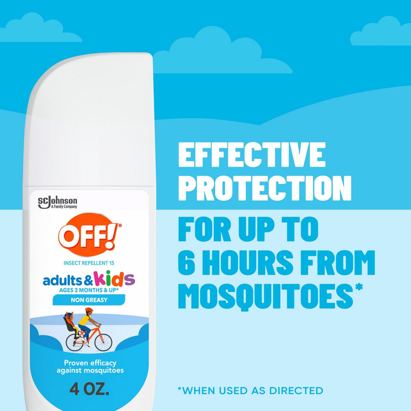 OFF! Adults & Kids Insect Repellent 15 Spray; image 4 of 11