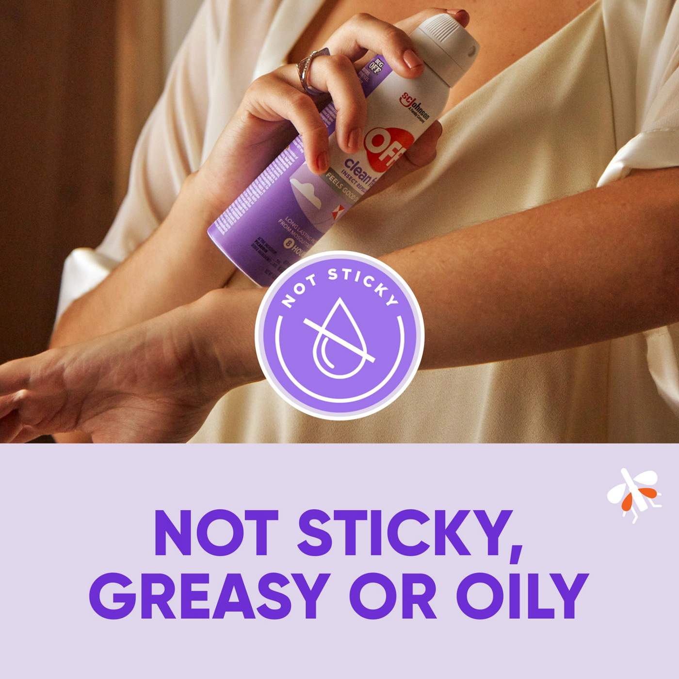 OFF! Clean Feel Fragrance Free Insect Repellent I Spray, 10oz; image 12 of 12