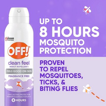 OFF! Clean Feel Fragrance Free Insect Repellent I Spray, 10oz, 10 oz
