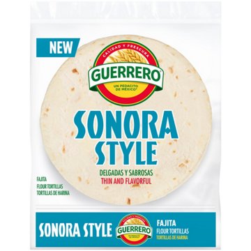 Guerrero Sonora Style Fajita Flour Tortillas