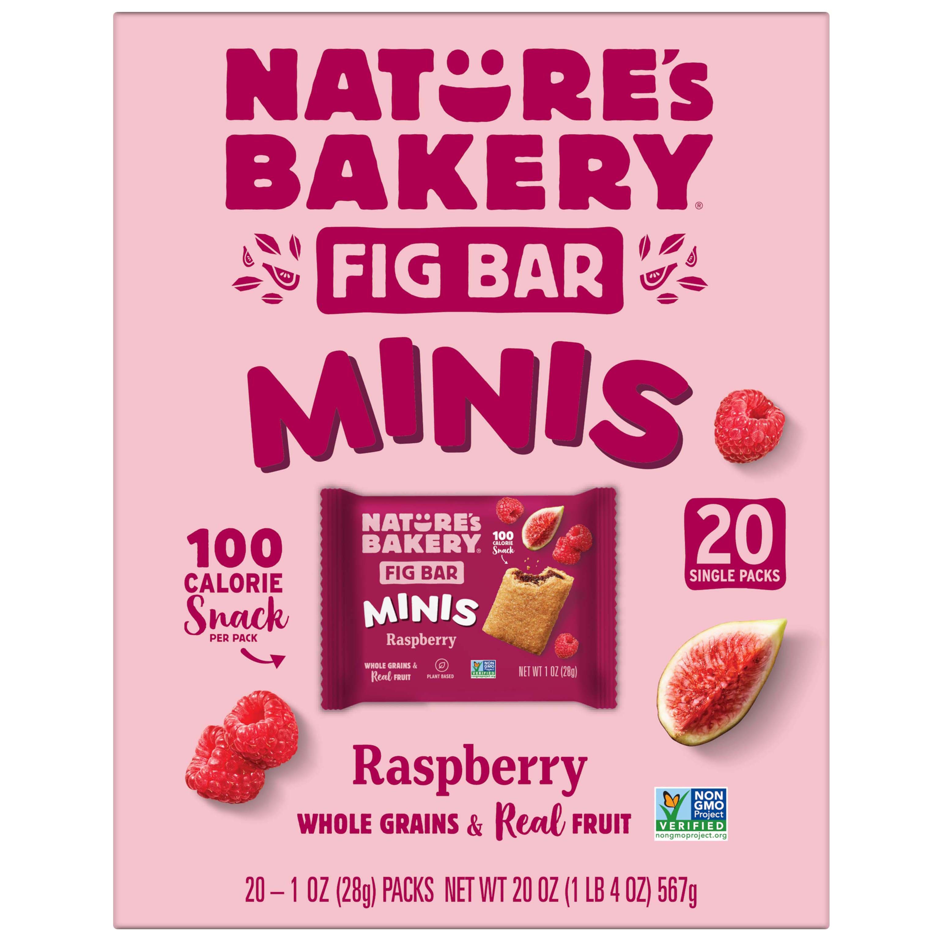Nature's Bakery Fig Bar Minis - Raspberry - Shop Granola & snack bars ...
