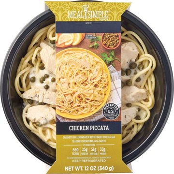 Meal Simple by H-E-B Chicken Piccata Pasta Bowl