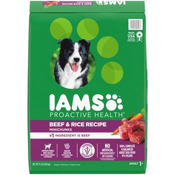 IAMS Dry Dog Food - Beef & Rice Recipe