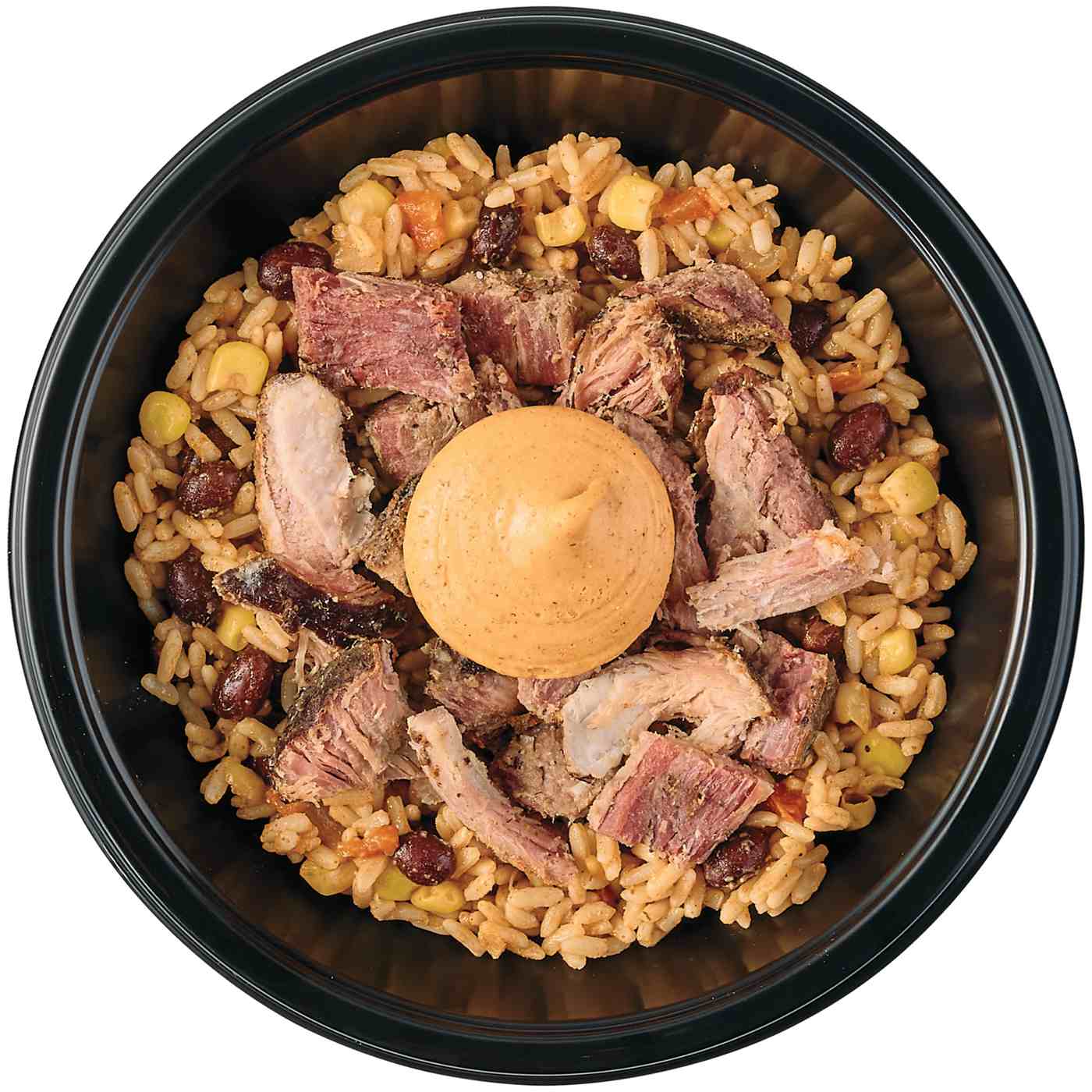 Meal Simple by H-E-B Smoked Beef Brisket & Pulled Pork Southwest Style Rice Bowl; image 1 of 5