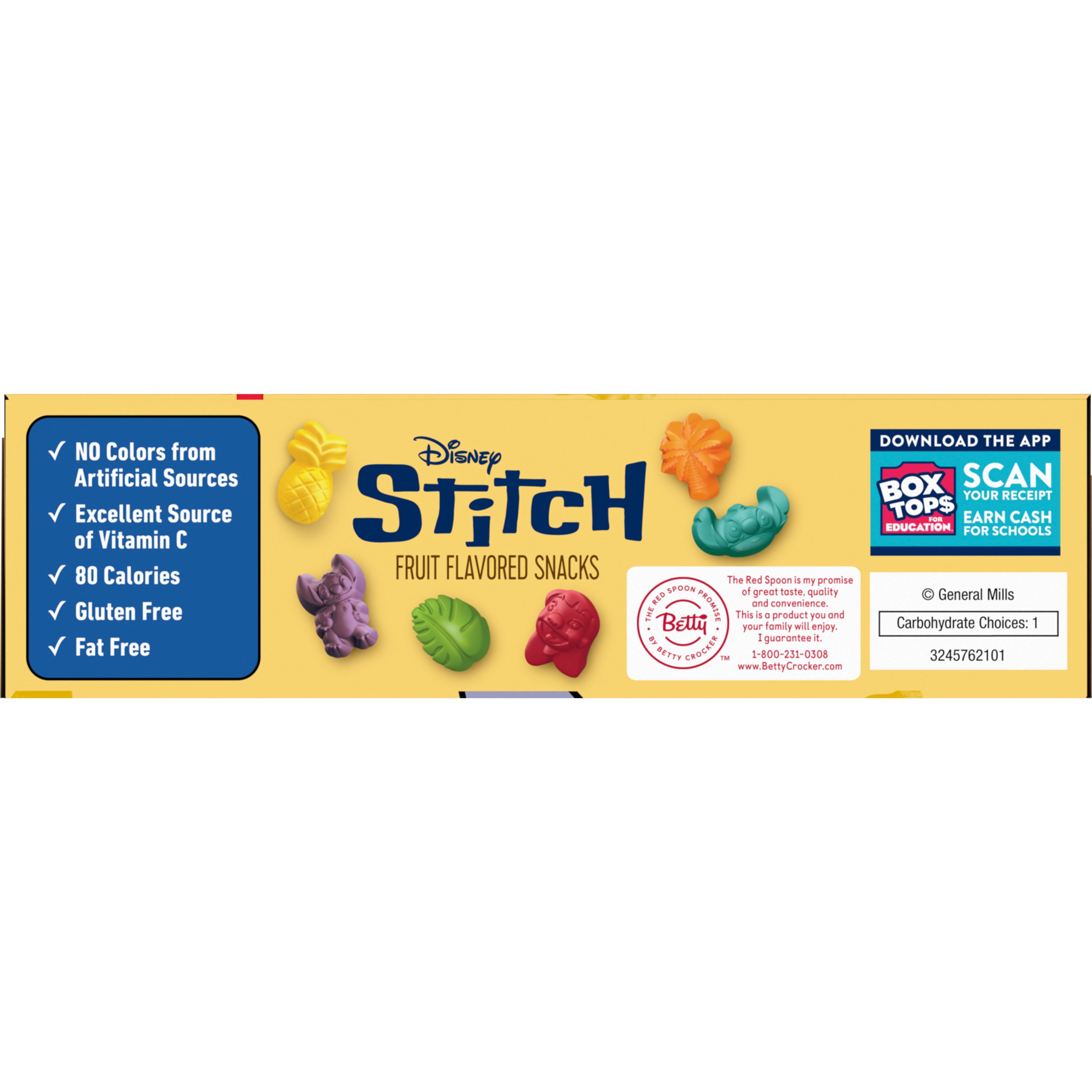 Betty Crocker Disney Stitch Fruit Flavored Snacks - Shop Fruit
