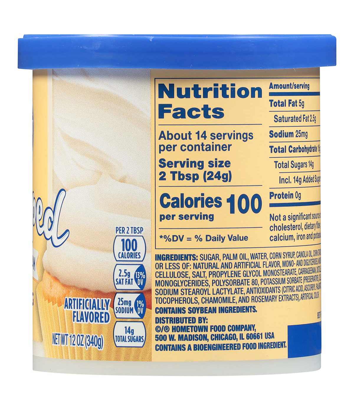 Pillsbury Whipped Buttercream Frosting; image 2 of 3