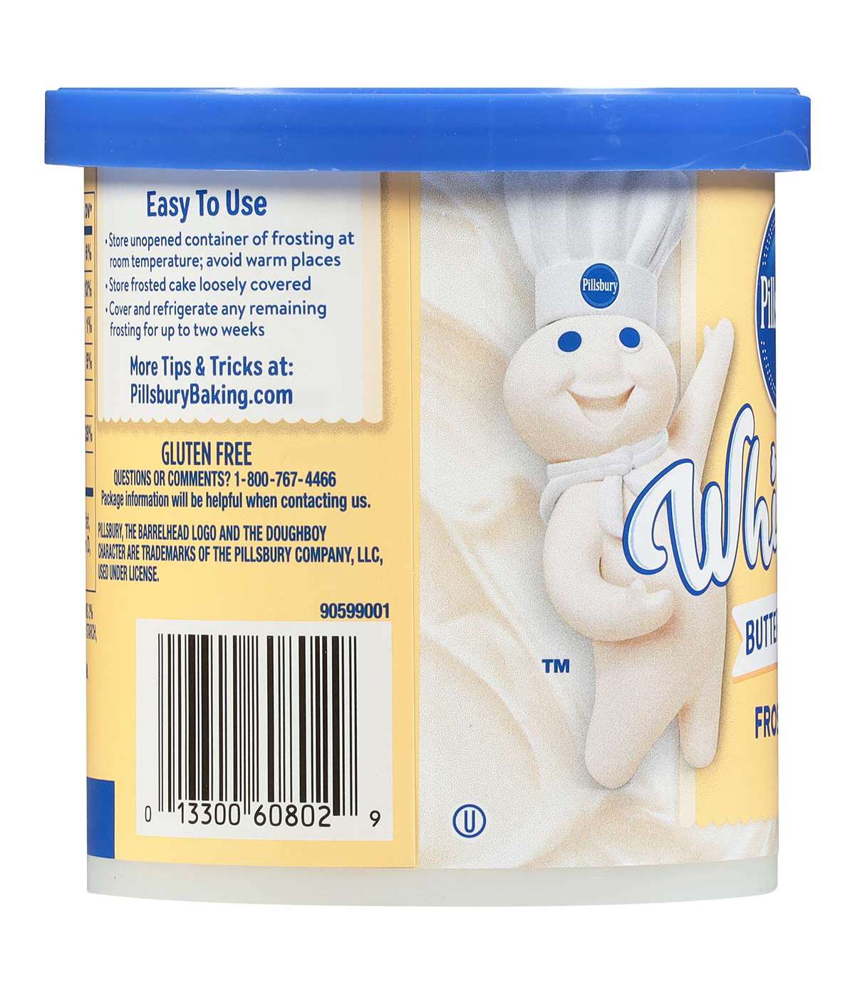 Pillsbury Whipped Buttercream Frosting; image 3 of 3