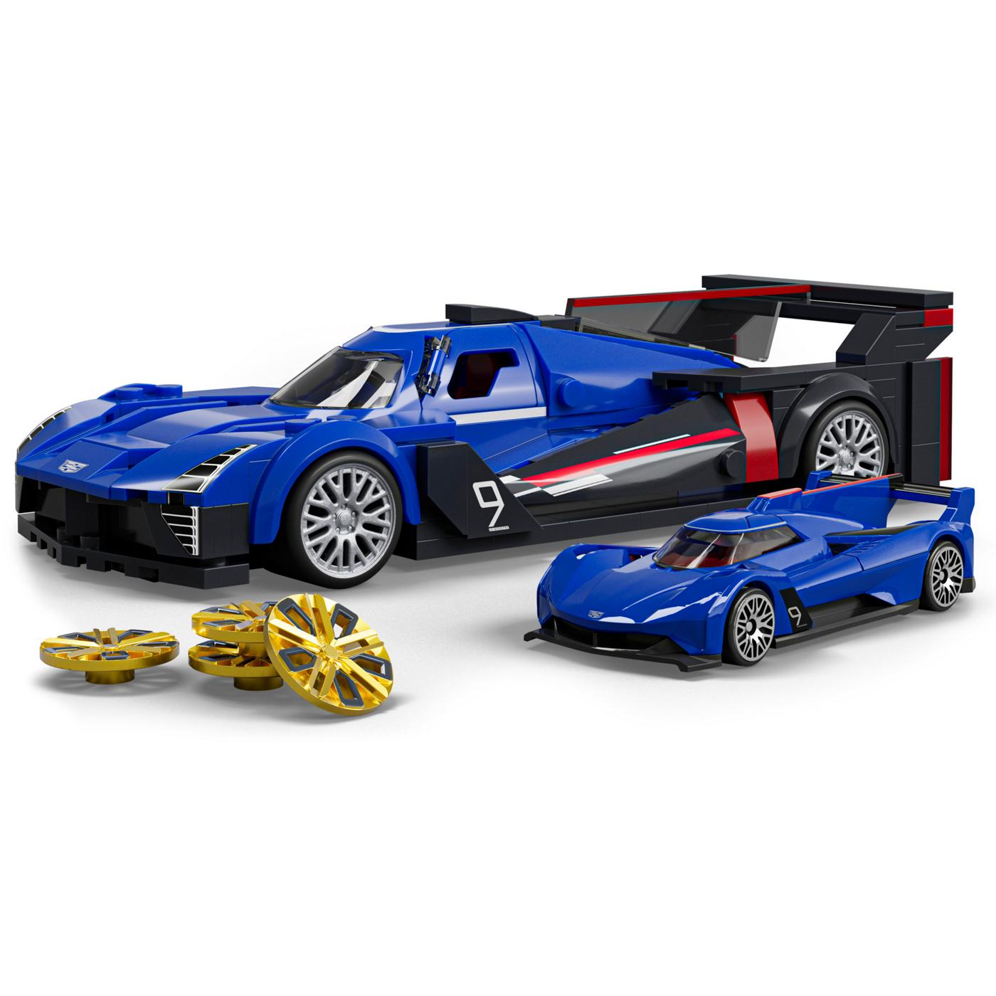 Mattel Brick Shop Hot Wheels Cadillac Project GTP Hypercar Set; image 2 of 2