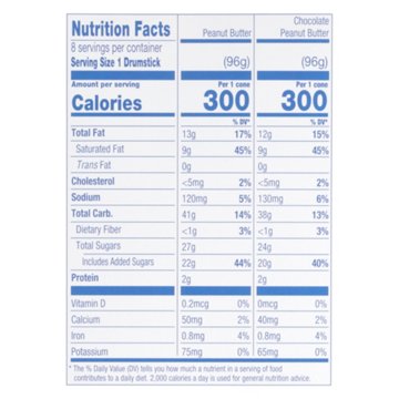 Nestle Drumstick "We Love Peanut Butter" Sundae Cones Variety Pack, 8 ct