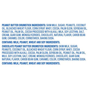 Nestle Drumstick Chocolate & Peanut Butter Sundae Cones Variety Pack, 8 ct