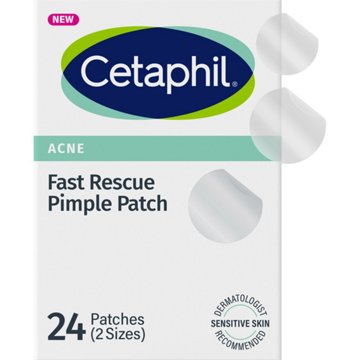 Cetaphil Fast Rescue Pimple Patches, 24 ct