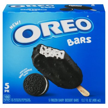 Dreyer's Oreo Ice Cream Bars, 5 ct