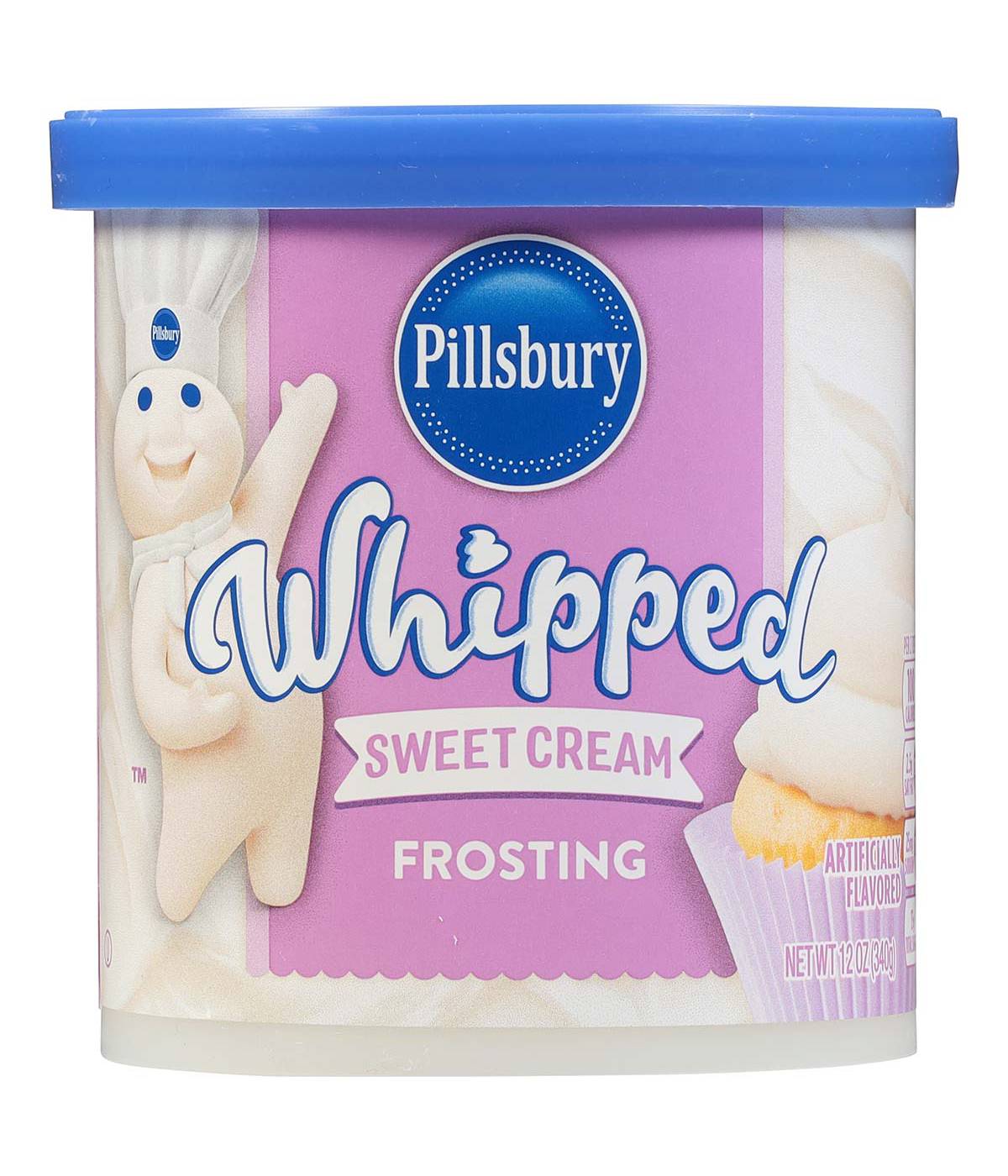 Pillsbury Whipped Sweet Cream Frosting; image 1 of 4