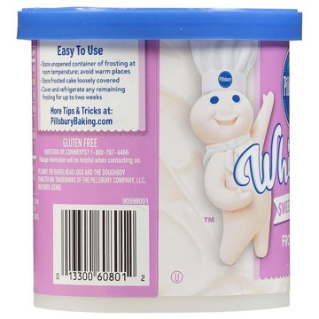 Pillsbury Whipped Sweet Cream Frosting